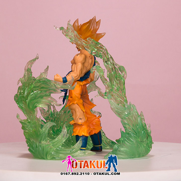 Hiệu Ứng Lửa Cho Figure - Xanh Lá