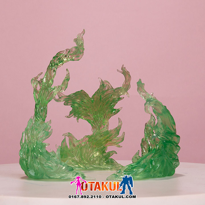 Hiệu Ứng Lửa Cho Figure - Xanh Lá