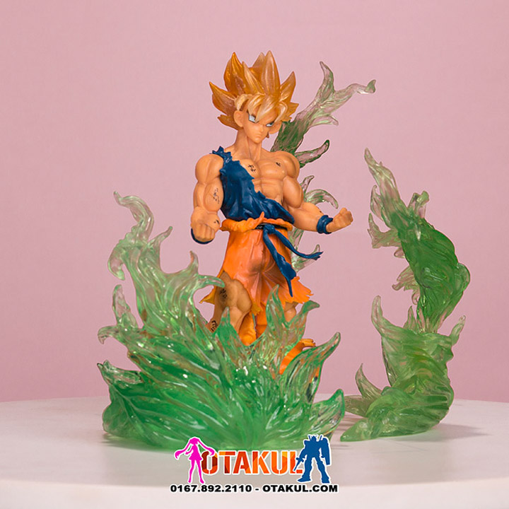 Hiệu Ứng Lửa Cho Figure - Xanh Lá