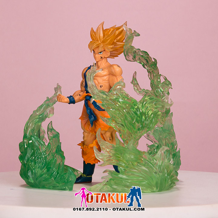 Hiệu Ứng Lửa Cho Figure - Xanh Lá