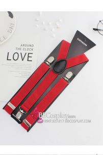 Dây Đeo Chữ Y Màu Đỏ - Size 2.5Cm