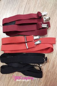 Dây Đeo Chữ Y Màu Đỏ - Size 2.5Cm