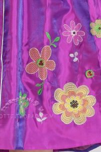 Hanbok Trẻ Em Mẫu Cách Tân Váy Ngắn Áo Hồn Váy Hồng