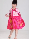 Hanbok Trẻ Em Mẫu Cách Tân Váy Ngắn Áo Hồn Váy Hồng