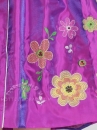 Hanbok Trẻ Em Cách Tân Mẫu Váy Ngắn Áo Tím Váy Tím