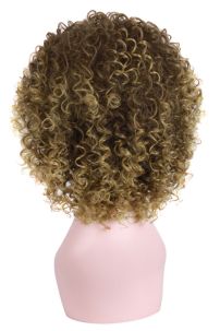 Tóc Giả Châu Phi Nâu Vàng Dập Xù 6716