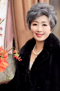 Tóc Giả Nữ Trung Niên Muối Tiêu