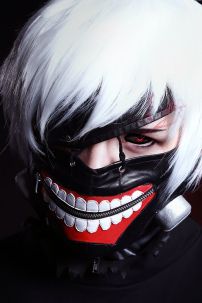 Tóc Giả Nam Ngắn Kaneki Ken Tokyo Ghoul