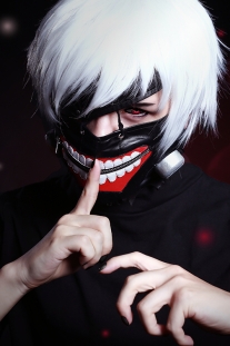 Tóc Giả Nam Ngắn Kaneki Ken Tokyo Ghoul