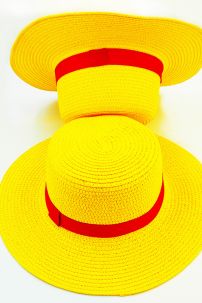 Nón Luffy (Mũ Rơm Luffy) 35Cm - Màu Vàng