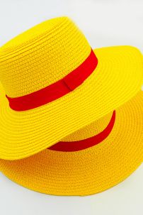 Nón Luffy (Mũ Rơm Luffy) 35Cm - Màu Vàng