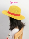 Nón Luffy (Mũ Rơm Luffy) 35Cm - Màu Vàng