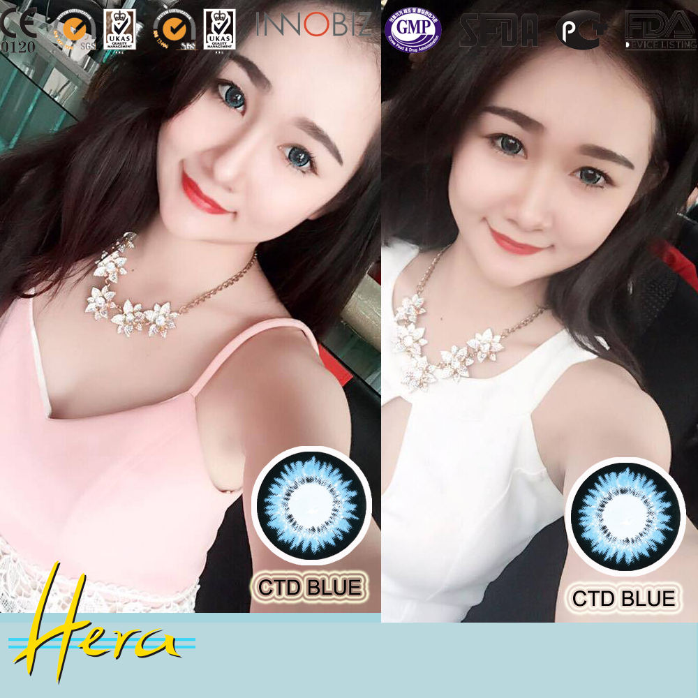 Kính Áp Tròng Xanh Dương - Blue (CTD260)