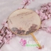 Quạt Giấy Mỹ Nhân Thuỷ Mạc 22