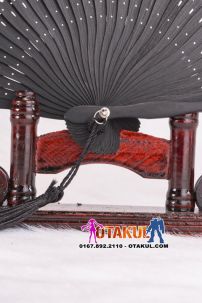 Chân Để Quạt Xòe - Chân Để Quạt Xếp - Giá Để Quạt (Nâu)