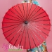 Dù Đỏ - Ô Đỏ Giấy Nhật Bản Wagasa