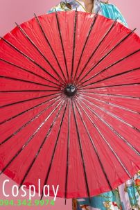 Dù Đỏ - Ô Đỏ Giấy Nhật Bản Wagasa