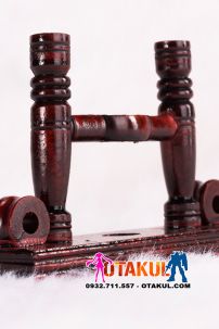 Chân Để Quạt Tròn - Chân Để Quạt Mỹ Nhân - Giá Để Quạt (Nâu) 2