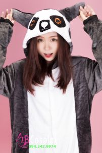 Trang Phục Thú Liền Thân Vượn Cáo Cho Người Lớn Và Bé