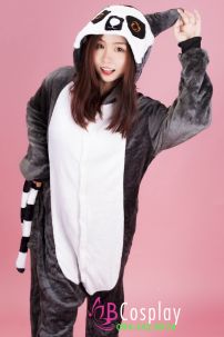 Trang Phục Thú Liền Thân Vượn Cáo Cho Người Lớn Và Bé