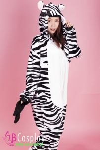 Trang Phục Bộ Hình Thú Dễ Thương Ngựa Vằn