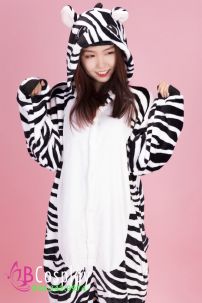 Trang Phục Bộ Hình Thú Dễ Thương Ngựa Vằn