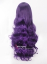 Tóc Tím Dài Xoăn Dài 80Cm
