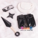 Combo Vũ Khí Ninja Cosplay Naruto Trắng