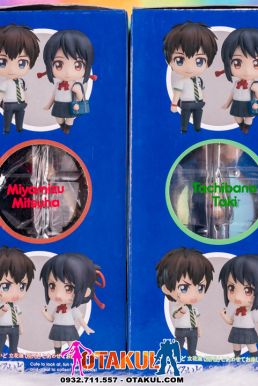 Combo Mô Hình Nendoroid 802 & 801 : Mitsuha Miyamizu & Taki Tachibana - Kimi No Na Wa