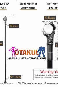 Gậy Quý Tộc Crystal Móng Rồng