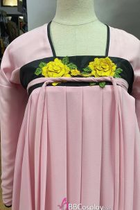 Đồ Hằng Nga Chiết Ngực Giá Rẻ - Màu Hồng Viền Đen