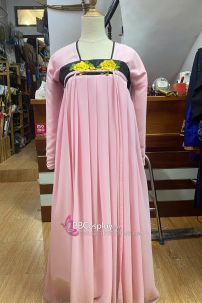 Đồ Hằng Nga Chiết Ngực Giá Rẻ - Màu Hồng Viền Đen