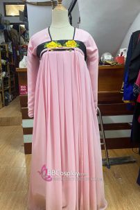 Đồ Hằng Nga Chiết Ngực Giá Rẻ - Màu Hồng Viền Đen