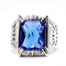 Black Butler Ciel Phantomhive Prop Finger Nhẫn Blue & Dây Chuyền