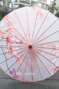 Dù Vải Hoa Tone Pastel