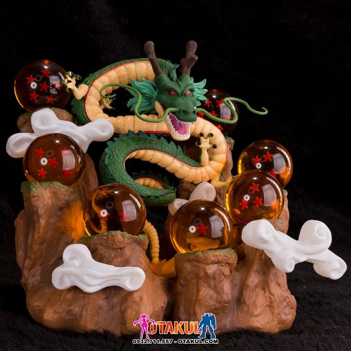 Full Bộ Mô Hình Rồng Thần Sheron Thế Hệ 2 + Núi