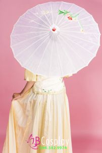 Dù Vải Cán Tre Giá Rẻ Nhiều Màu