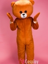 Trang Phục Mascot Gấu Brown Màu Nâu