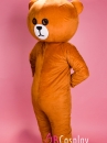 Trang Phục Mascot Gấu Brown Màu Nâu