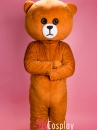 Trang Phục Mascot Gấu Brown Màu Nâu