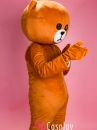 Trang Phục Mascot Gấu Brown Màu Nâu