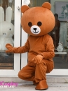 Trang Phục Mascot Gấu Brown Màu Nâu