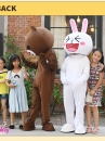 Trang Phục Mascot Gấu Brown Màu Nâu