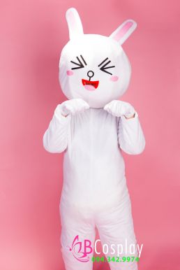 Trang Phục Mascot Thỏ Cony