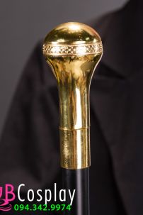 Gậy Quý Tộc Vàng Đầu Tròn Trơn