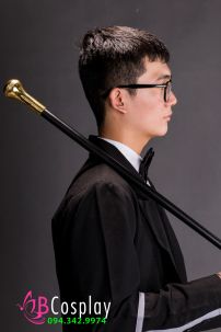 Gậy Quý Tộc Vàng Đầu Tròn Trơn