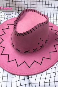 Nón Cao Bồi -  Hồng