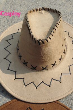 Nón Cao Bồi Màu Trắng - Cowboy