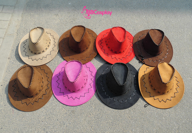 Nón Cao Bồi Màu Trắng - Cowboy