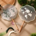 Quạt Hoa Mỹ Nhân Hình Hoa Lệ Chi